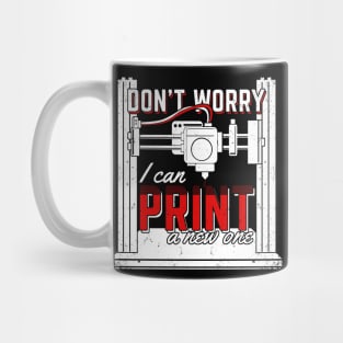 3D Printer Printing Artist Gift Mug